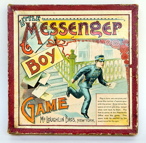 Нажмите на изображение для увеличения
Название: Antique_American_Game_Little_Messenger_Boy_McLoughlin_Bros_NY_08.jpg
Просмотров: 255
Размер:	310.0 Кб
ID:	81295